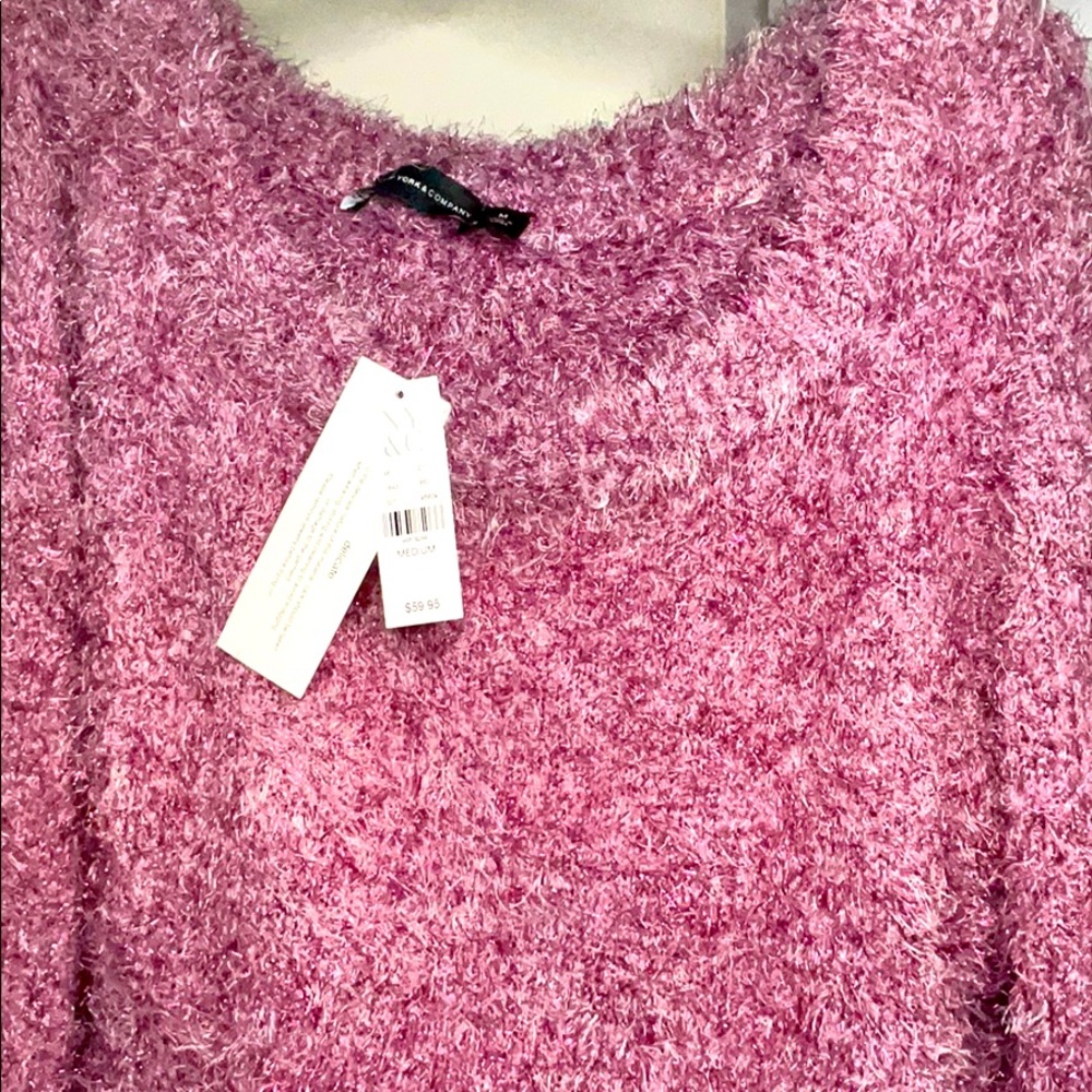Metallic Textured Sweater